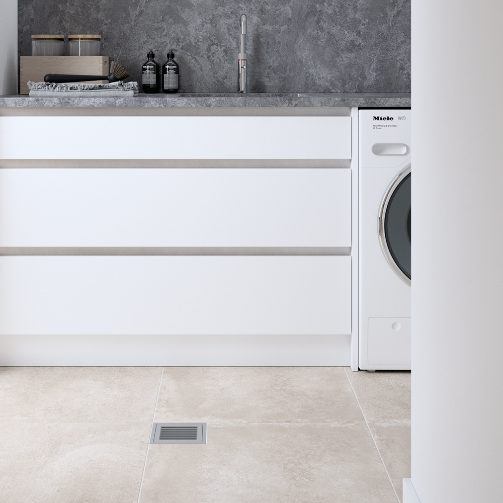 Kvadrat gulvafløb